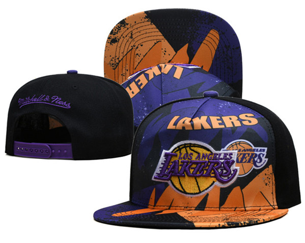 Los Angeles Lakers Stitched Snapback Hats 0085